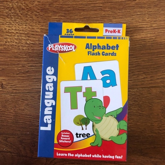 Playskool Language Alphabet Flash Cards - Picture 1 of 2